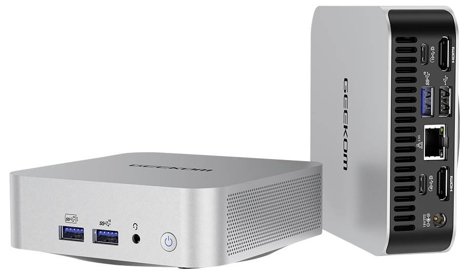 GEEKOM Mini PC AMD A6 AMD Ryzen 7 6800H 4.7 GHz 32 GB RAM 1 TB SSD AMD Win 11 Pro Mini A6