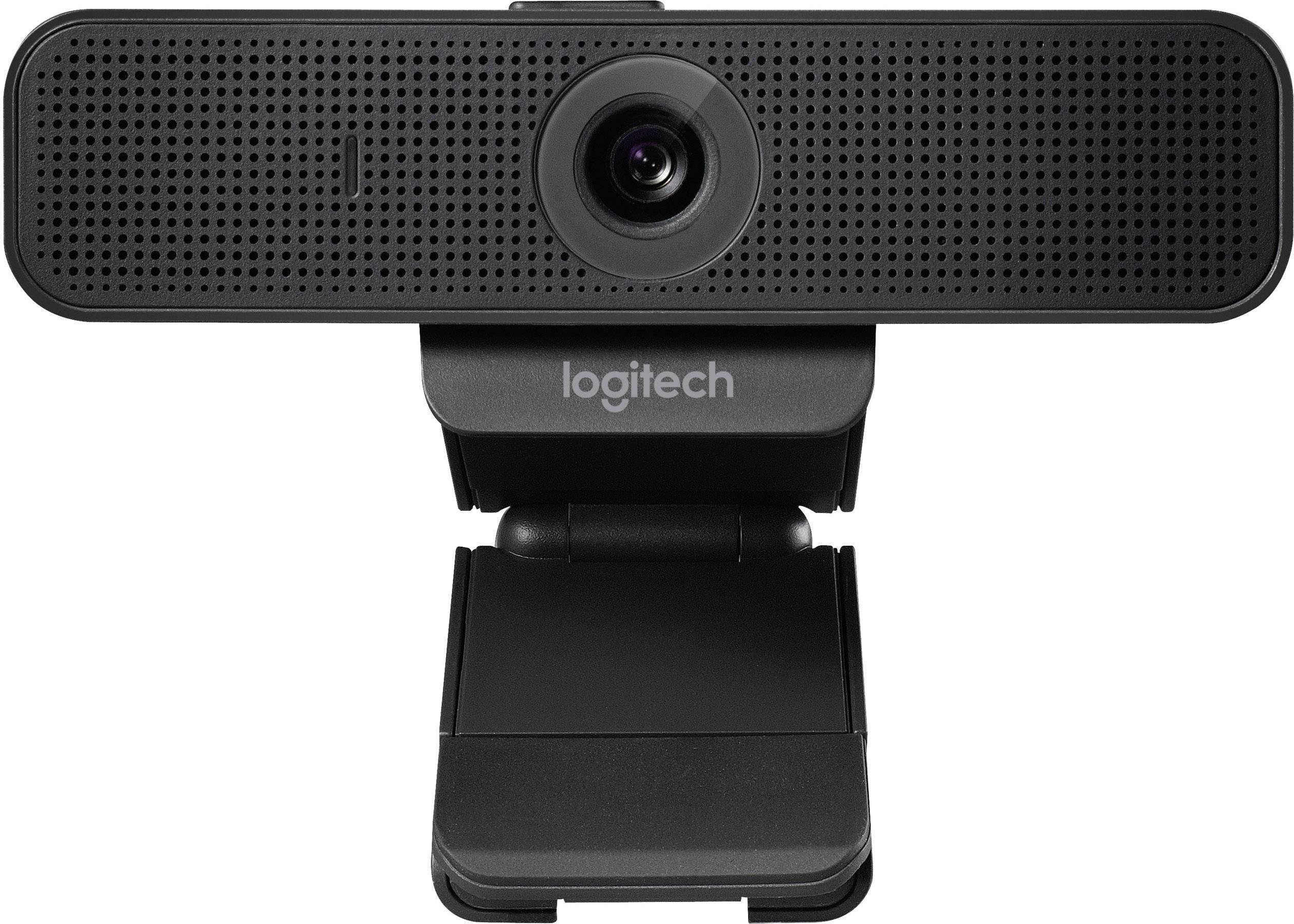 Logitech C925E Full HD-Webcam 1920 x 1080 Pixel Standfuß, Klemm-Halterung