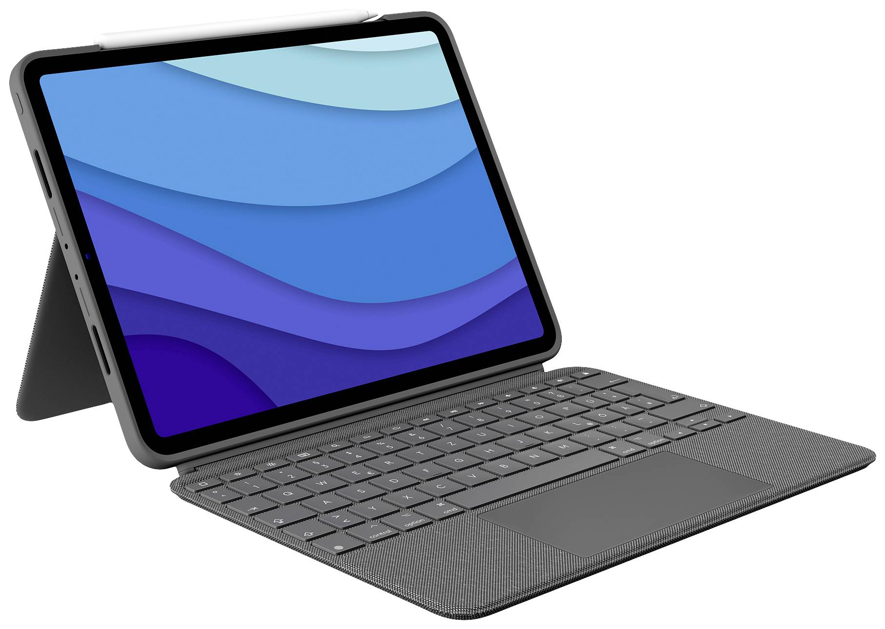 Logitech Combo Touch Tablet-Tastatur mit Hülle Passend für Marke (Tablet): Apple iPad Pro 11 (1. Generation), iPad Pro 1