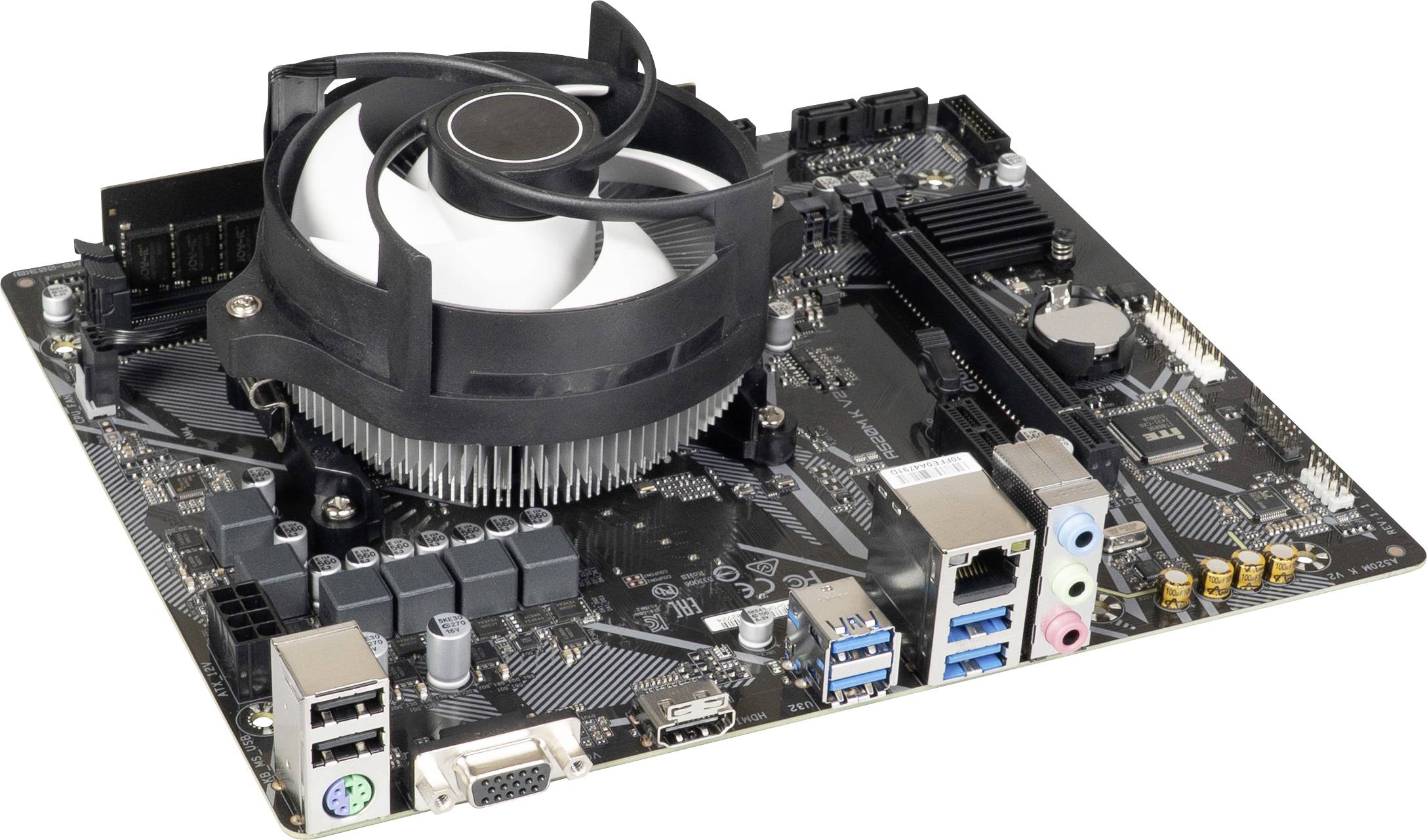 Renkforce PC Tuning-Kit AMD Ryzen 5 3400G 4.2 GHz 16 GB DDR4-RAM 500 GB M.2 PCIe Win 11 Pro Micro-ATX