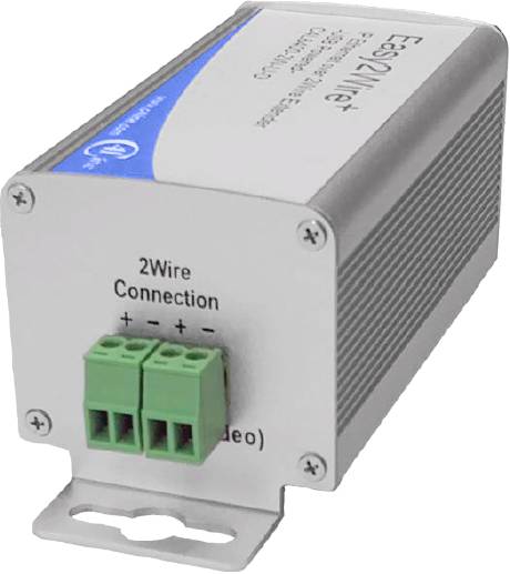 Renkforce RF-2979162 Netzwerkverlängerung 2-Draht Reichweite (max.): 400 m 1 St. 100 MBit/s ohne PoE-Funktion
