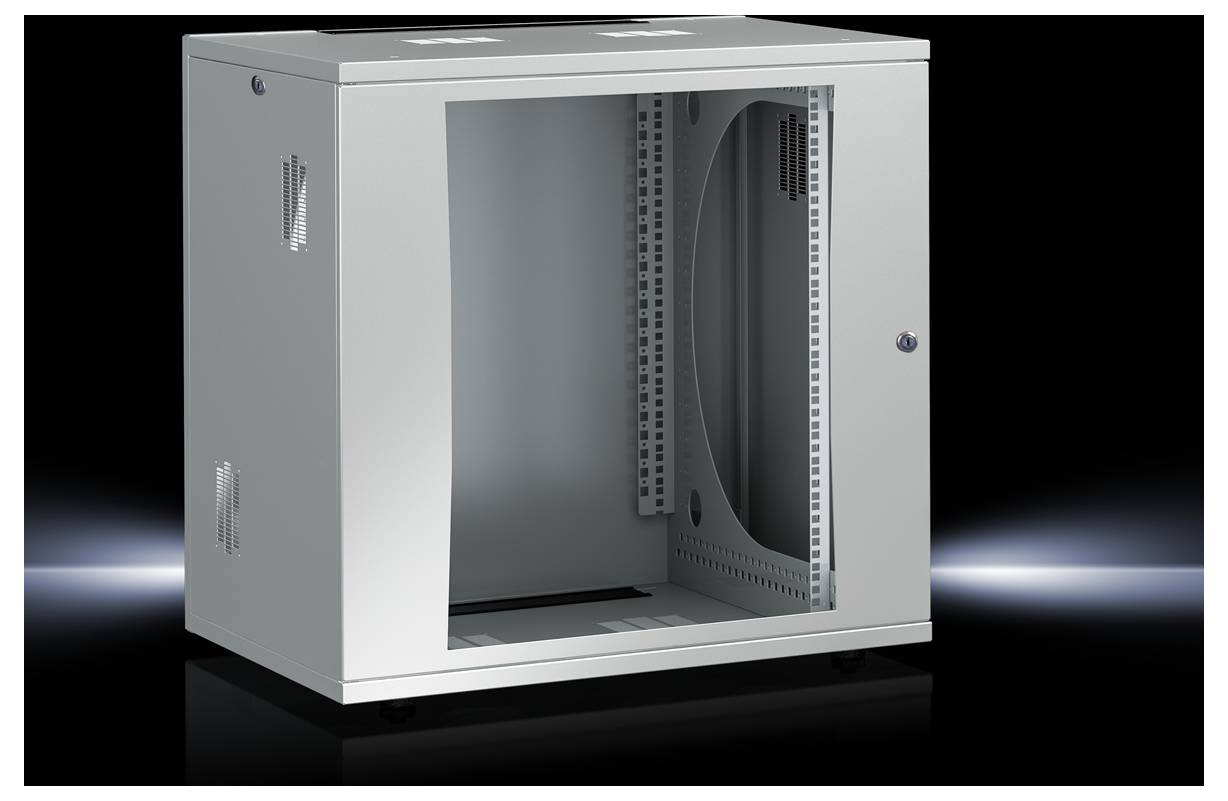 Rittal 7507.120 19 Zoll Netzwerkschrank (B x H x T) 600 x 625 x 600 mm 12 HE Lichtgrau (RAL 7035)