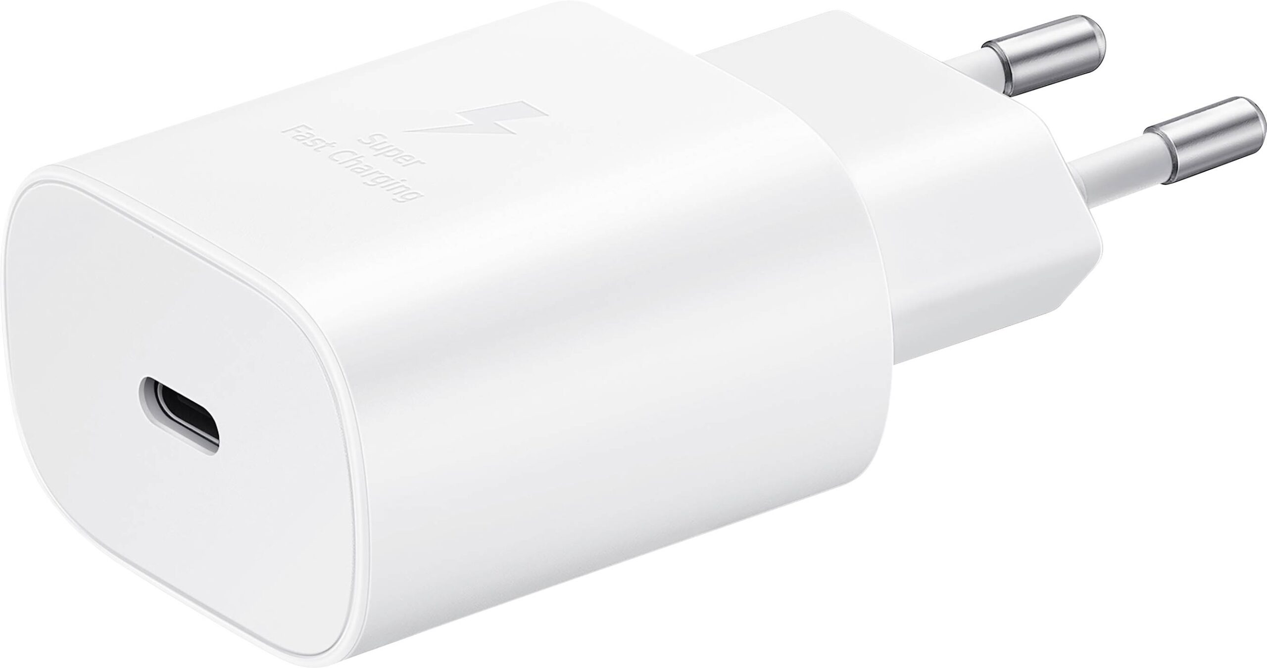 Samsung EP-TA800EWE USB Ladegerät 25 W 1x USB-C® Weiß ohne Kabel, Schnellladegerät