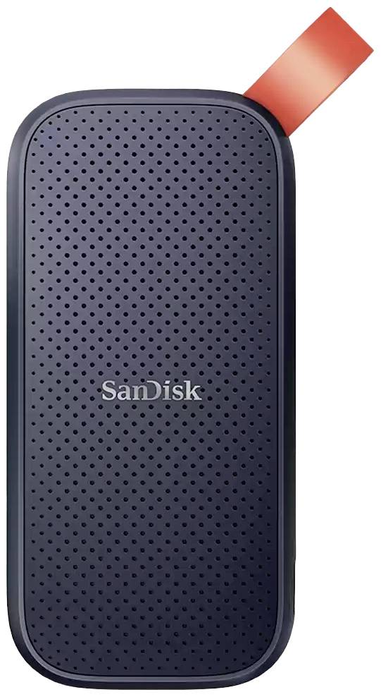 SanDisk SDSSDE30 2 TB Externe SSD USB-C® (USB 3.2 Gen 2) Schwarz SDSSDE30-2T00-G26