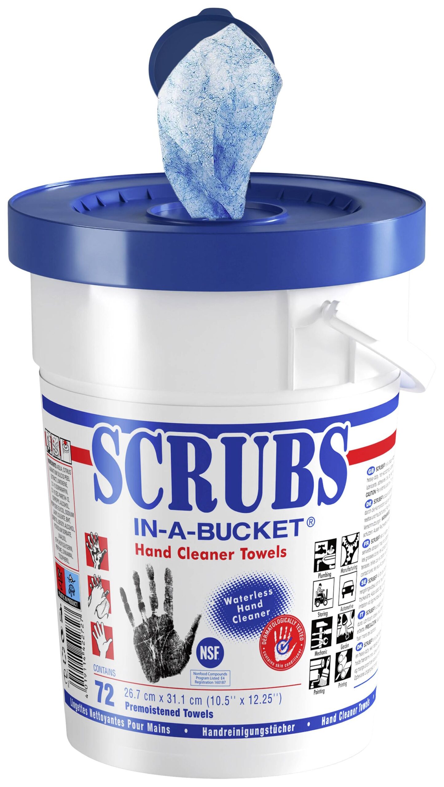 Scrubs In-a-Bucket DY42272 Handreinigungstücher 72 St.