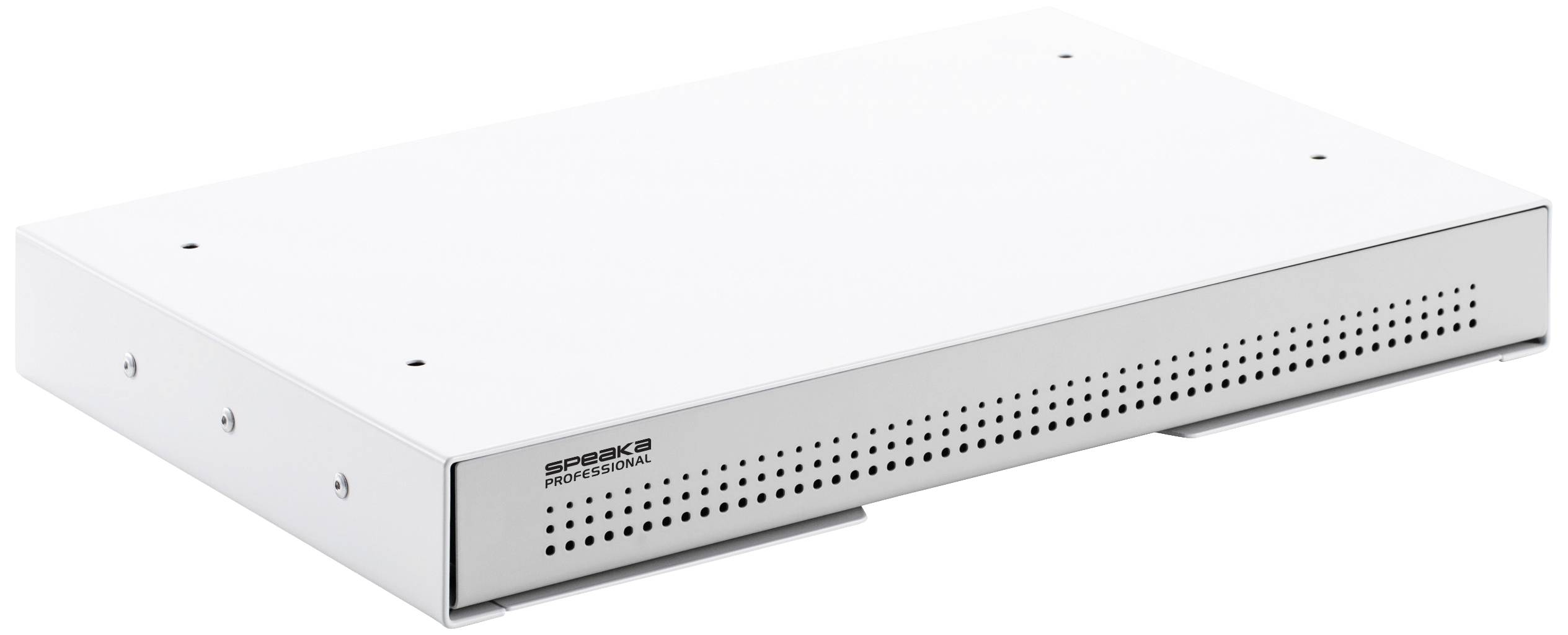 SpeaKa Professional SP-10938484 Untertisch-Schublade 410 mm x 270 mm Höhen-Bereich: 50.8 mm (max) Weiß, Grau