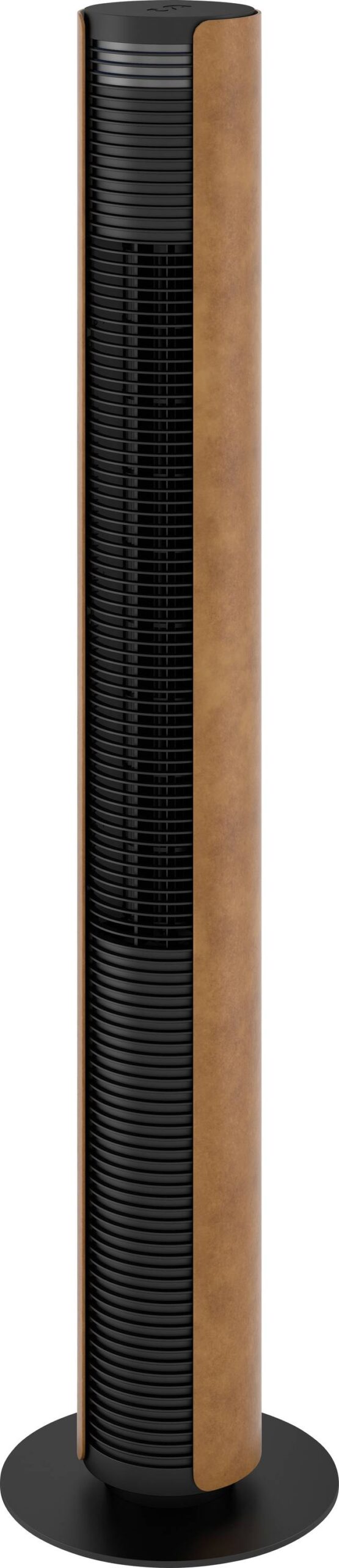 Stadler Form Peter Leatherette Turmventilator 60 W (Ø x H) 24 cm x 110 cm Dimmbar, mit Fernbedienung, Timer, Schwenkbar