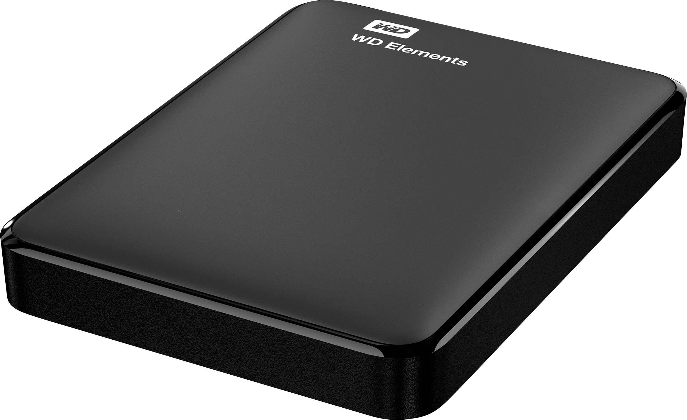 WD Elements 4 TB Externe Festplatte 6.35 cm (2.5 Zoll) USB-A (USB 3.2 Gen 1) Schwarz WDBU6Y0040BBK-WESN