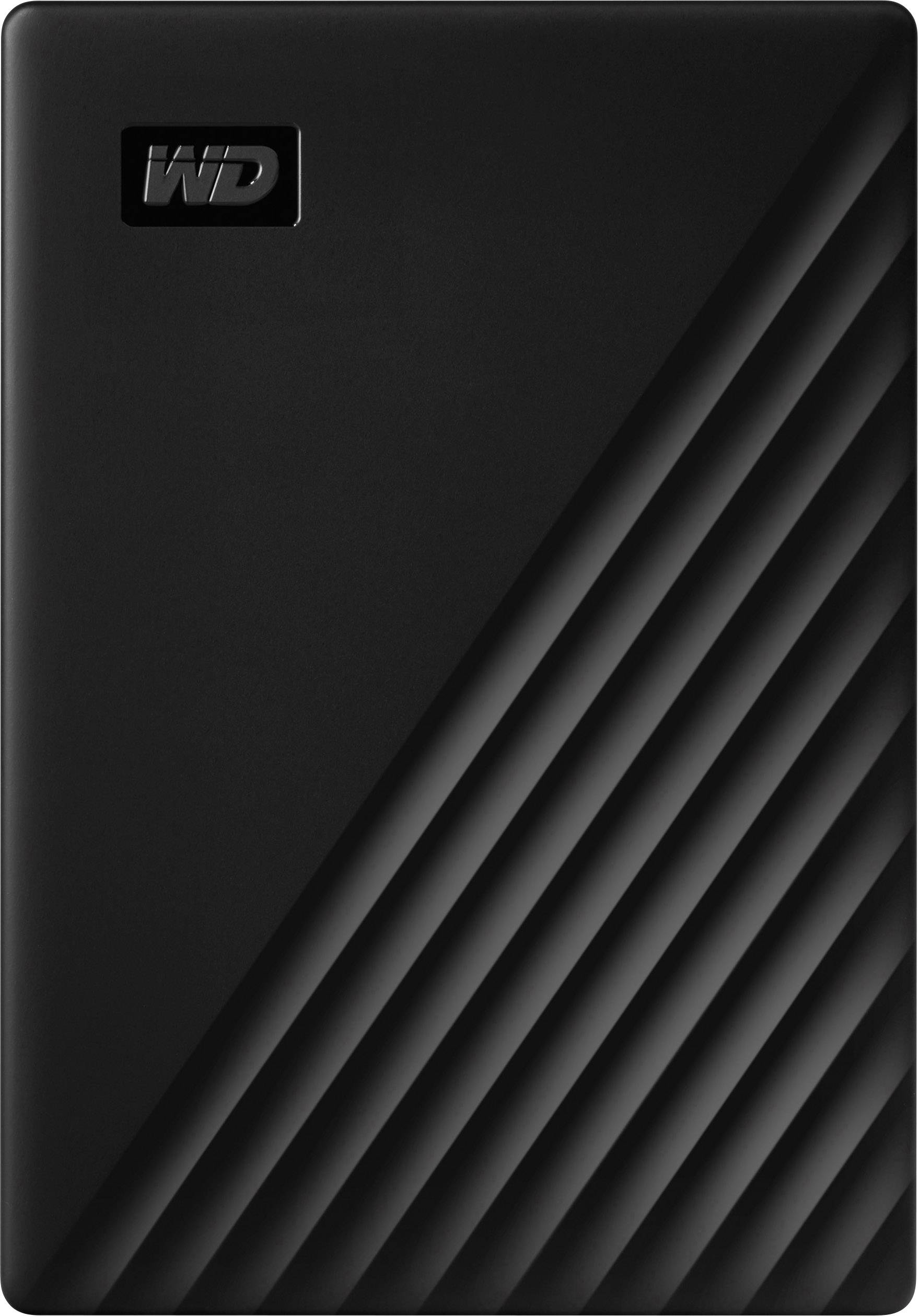 WD My Passport 5 TB Externe Festplatte 6.35 cm (2.5 Zoll) USB-A (USB 3.2 Gen 1) Schwarz WDBPKJ0050BBK-WESN