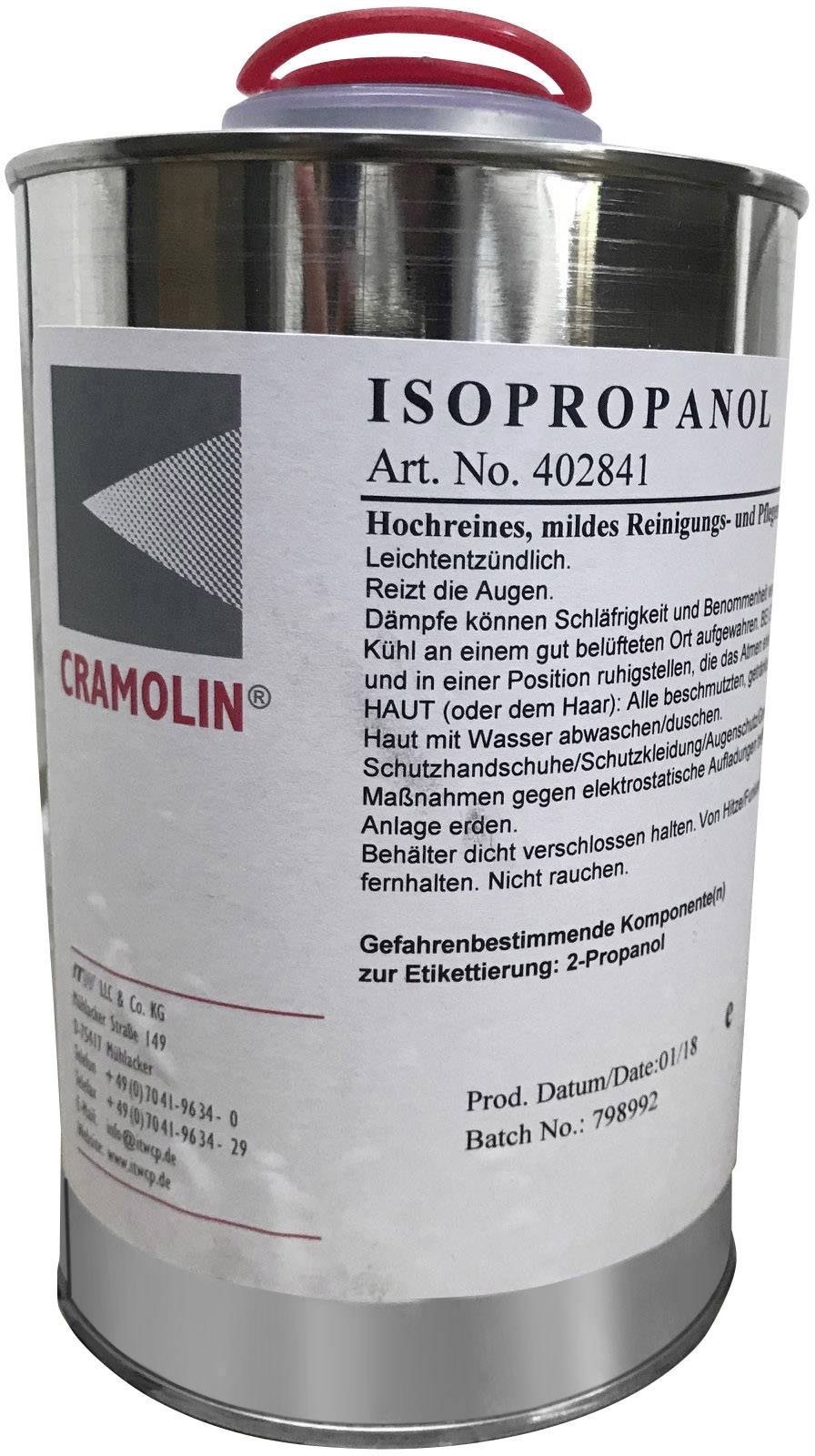 Cramolin ISOPROPANOL 402841 1 l