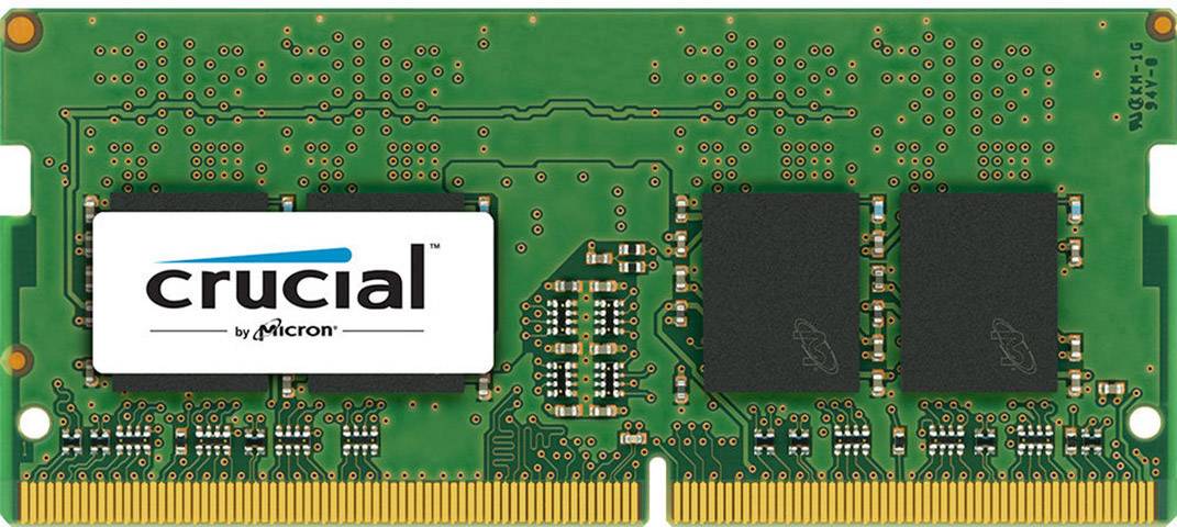 Crucial CT8G4SFS824A Laptop-Arbeitsspeicher Modul DDR4 8 GB 1 x 8 GB Non-ECC 2400 MHz 260pin SO-DIMM CL 17-17-17 CT8G4SF